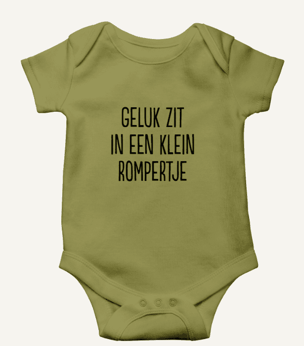 Geluk zit in een klein rompertje MT 68