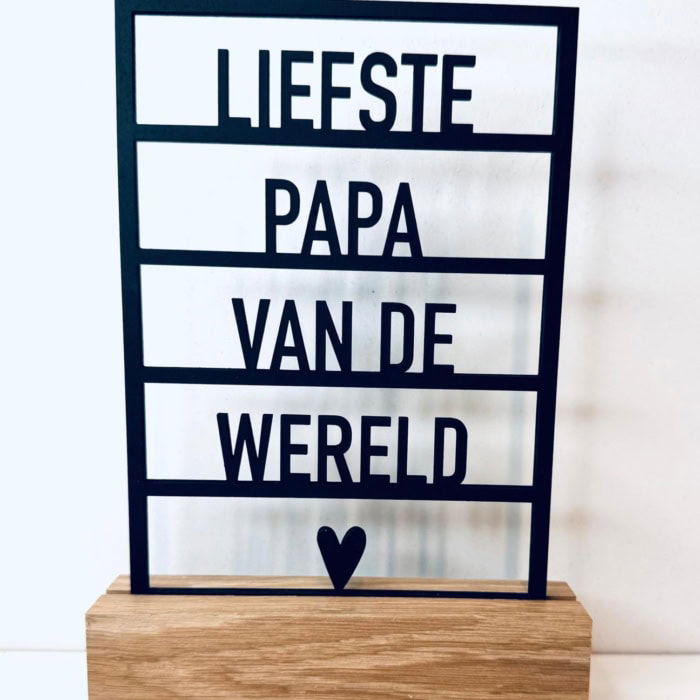 Liefste papa van de wereld.. - Afbeelding 2