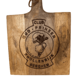 Borrelplank vierkant gepersonaliseerd