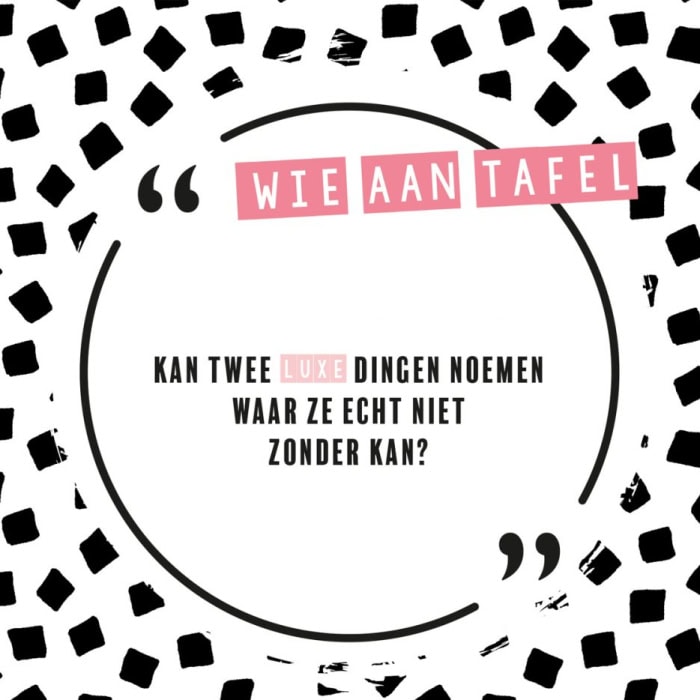 Wie aan tafel? Vriendinnen! - Afbeelding 3