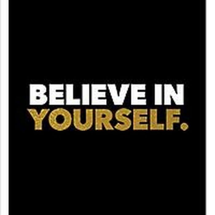 Boekje 'Believe in yourself!'