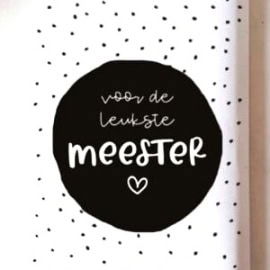 Voor de leukste Meester (Tony chocolonely Melk)