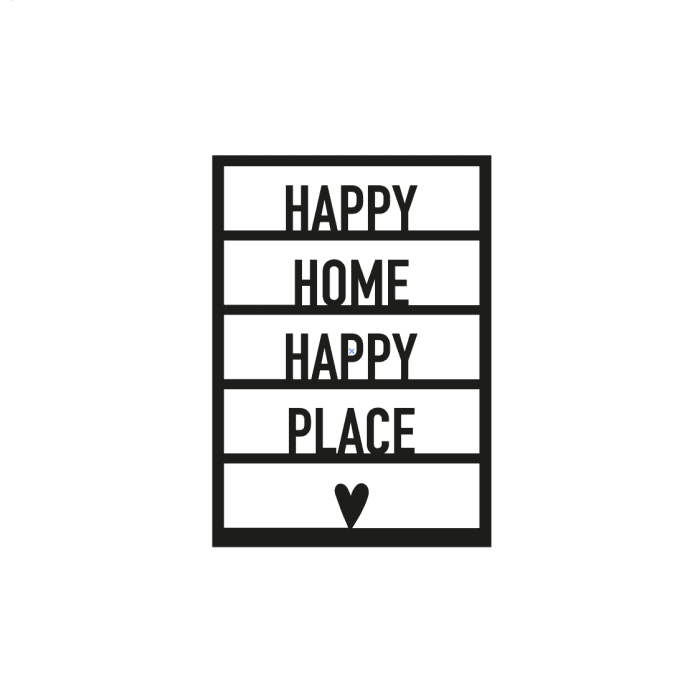 Happy home..