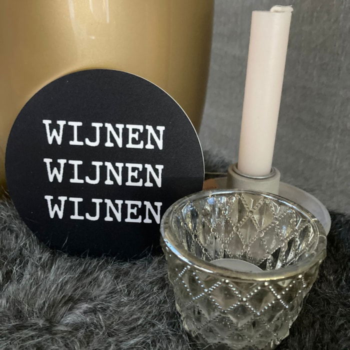 Muurcirkel  "Wijnen" Ø 12 cm