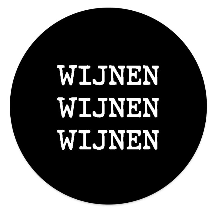Muurcirkel wijnen Ø 20 cm