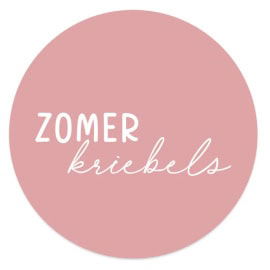Muurcirkel zomerkriebels Ø 20 cm