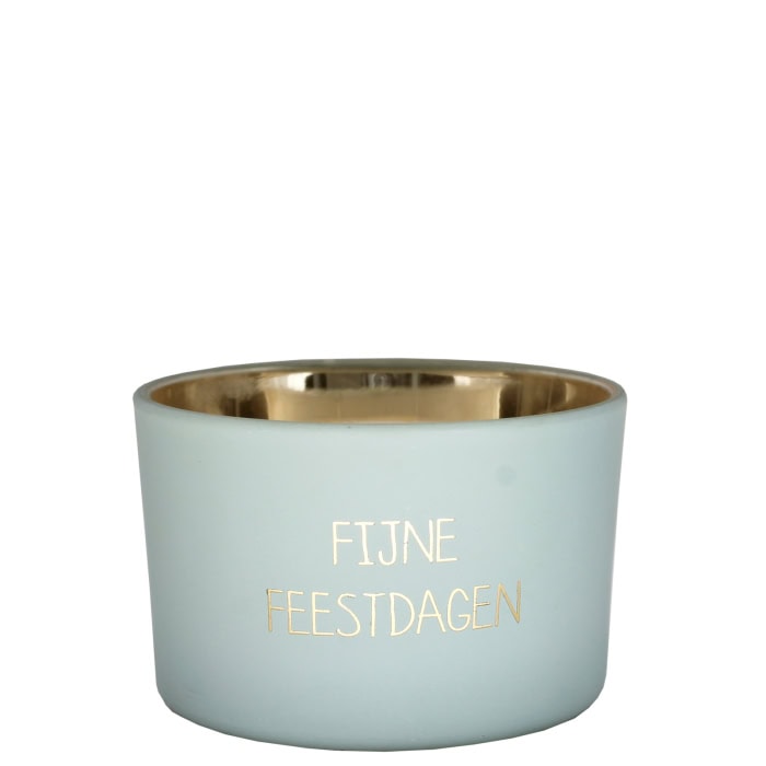 SOJAKAARS - FIJNE FEESTDAGEN - GEUR: MINTY BAMBOO
