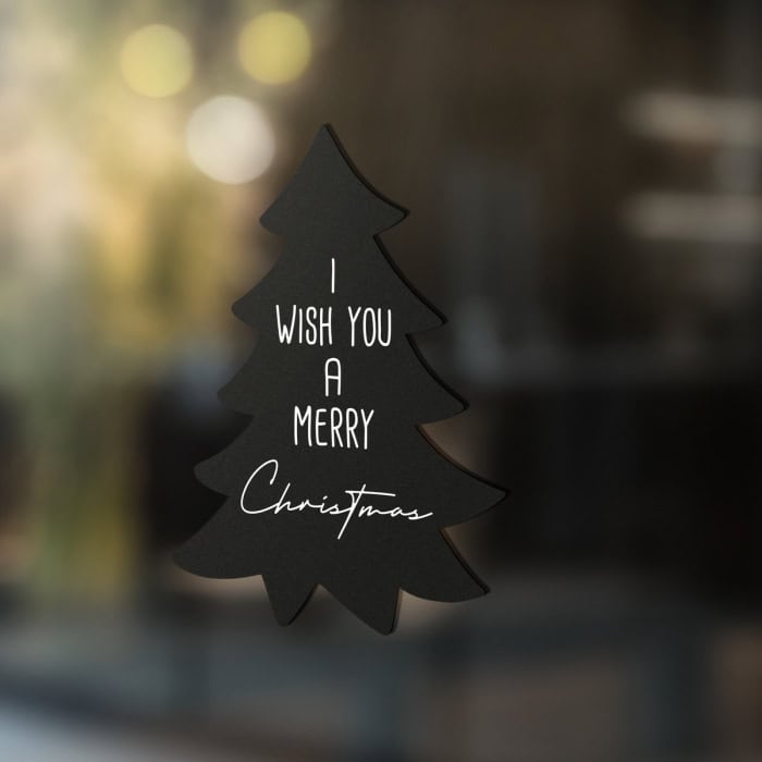 Sticker Merry Christmas boom