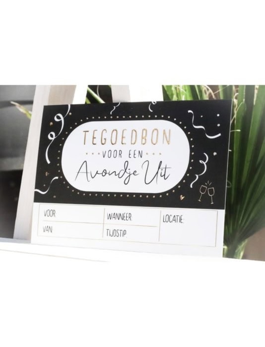 Tegoedbon Avondje Uit - Wijn-Zinnig