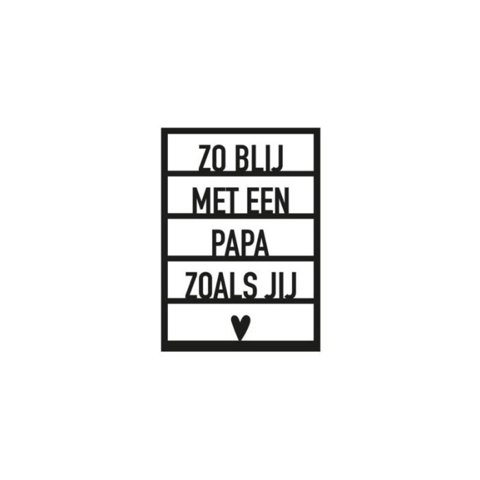 Zo blij met een papa zoals jij..
