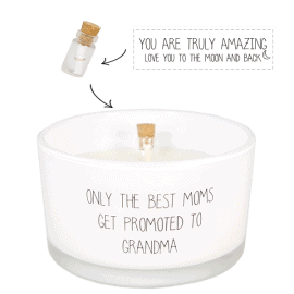 FLESSENPOST KAARS - ONLY THE BEST MOMS GET PROMOTED TO GRANDMA