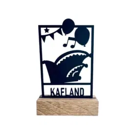 Maatwerk: Steek met eigen tekst (in 2 formaten)