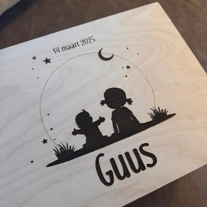 Maatwerk: Houten kist - Afbeelding 2