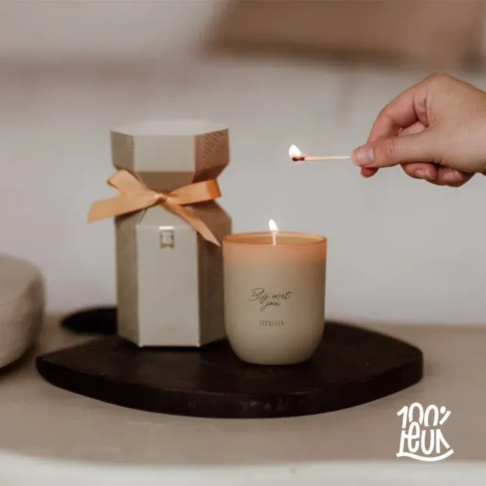 Geurkaars in cadeauverpakking – Vriendin - Afbeelding 2