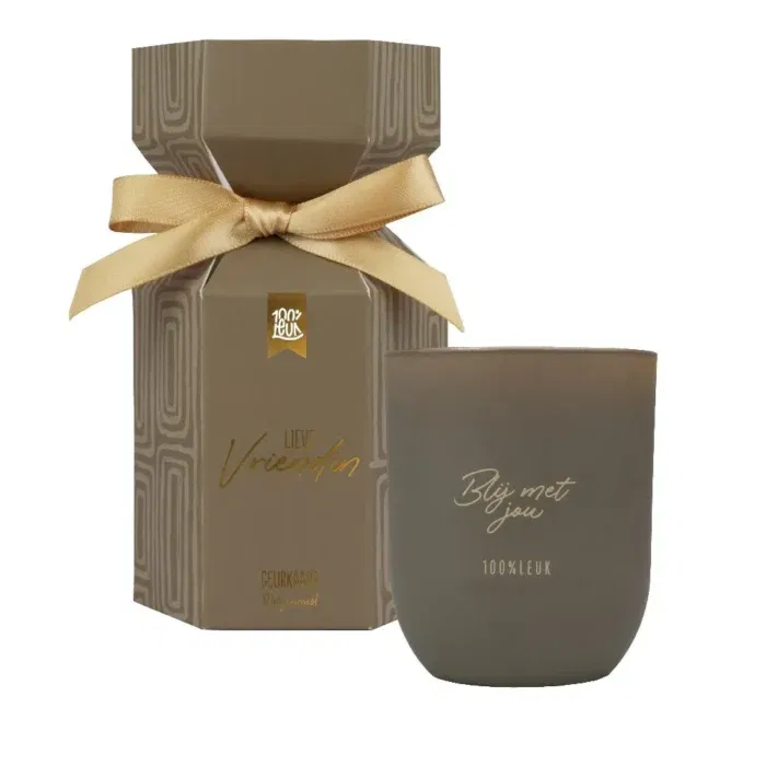 Geurkaars in cadeauverpakking – Vriendin