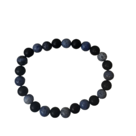 Mannenarmband kralen "Bo"