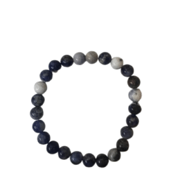 Mannenarmband kralen "Nowi"