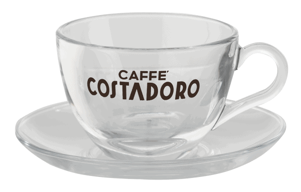 Costadoro - Cappuccinoglas kop & schotel 175cc