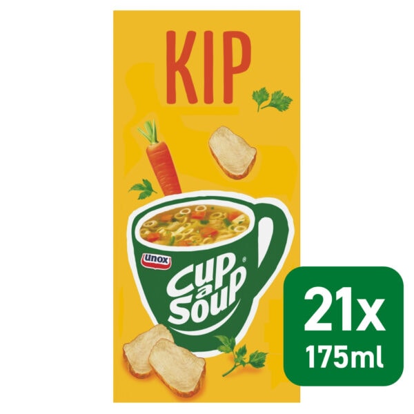Unox Cup-a-Soup - 21 zakjes - Kip