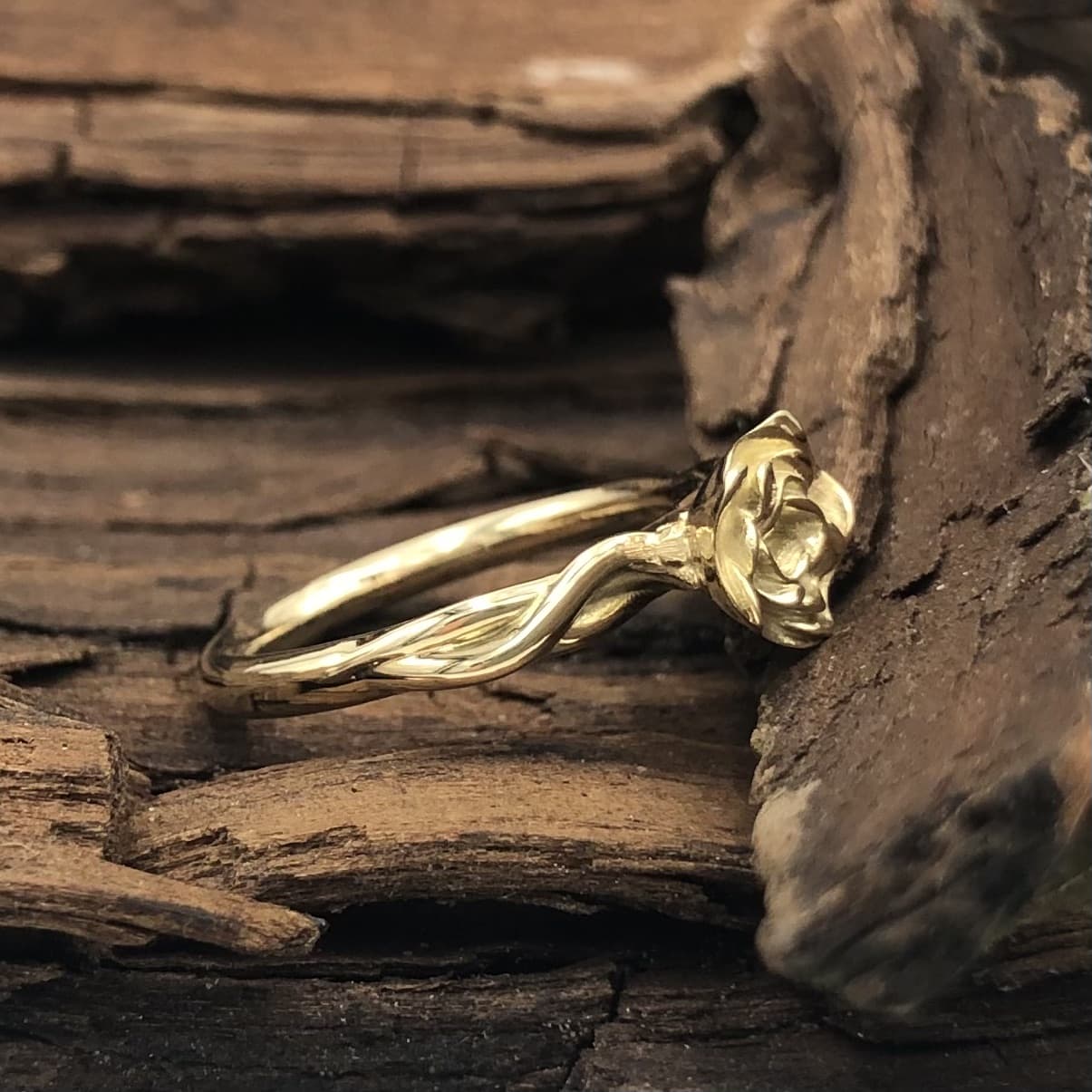 Intwine met roos - Afbeelding 2