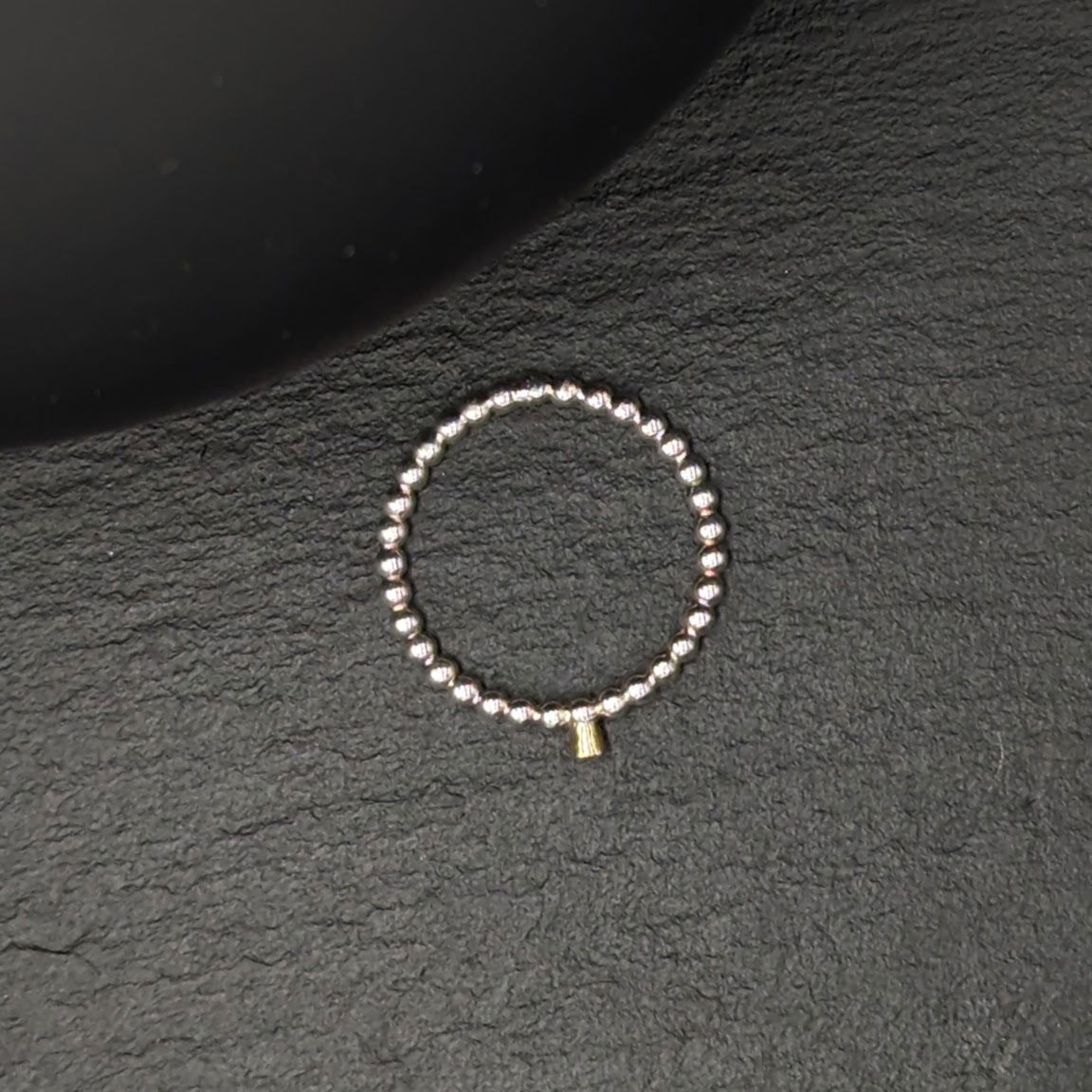 ring met zwarte diamant