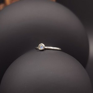 ring met maansteen