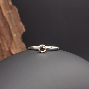 ring met rookkwarts