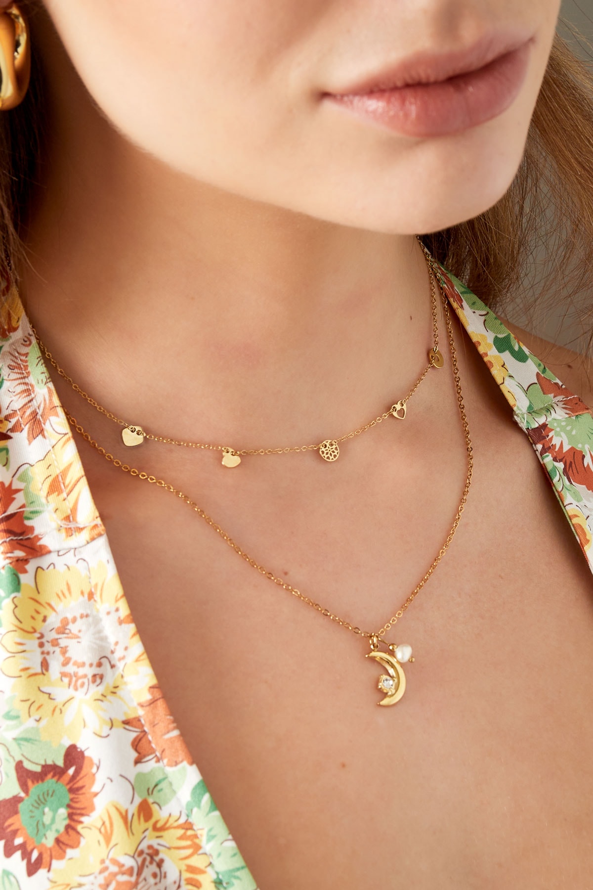 Ketting met bedels - Afbeelding 3