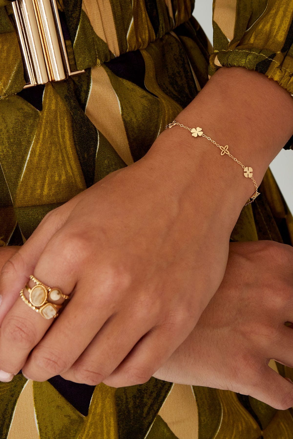 Bracelet five charms - Afbeelding 3