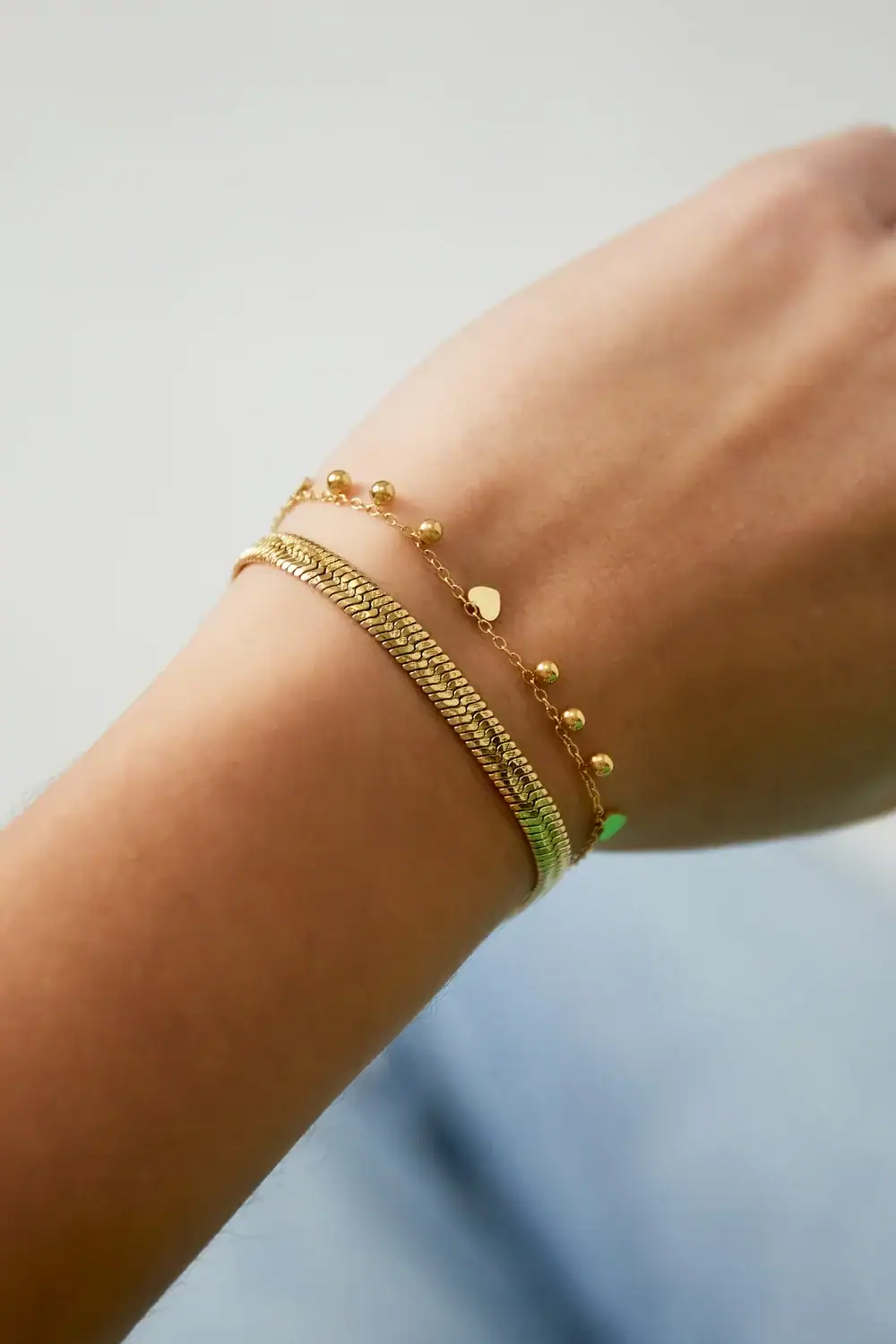 Twinkle of Love Armband Goud - Afbeelding 2