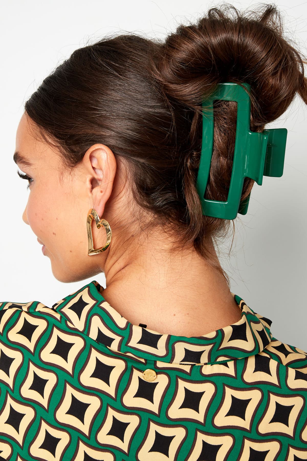 Haarklem Rechthoek-extra groot