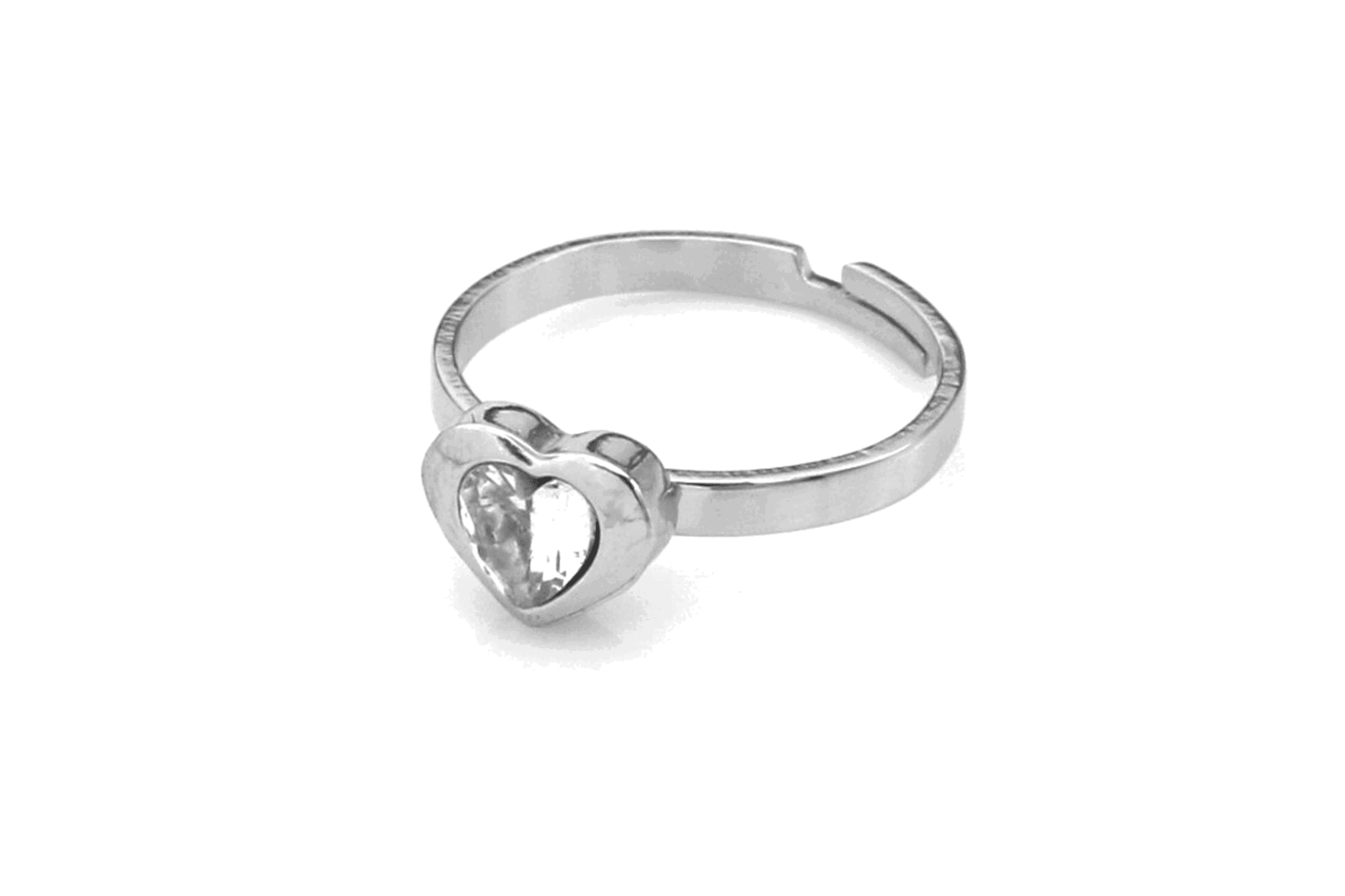 Ring Crystal Heart