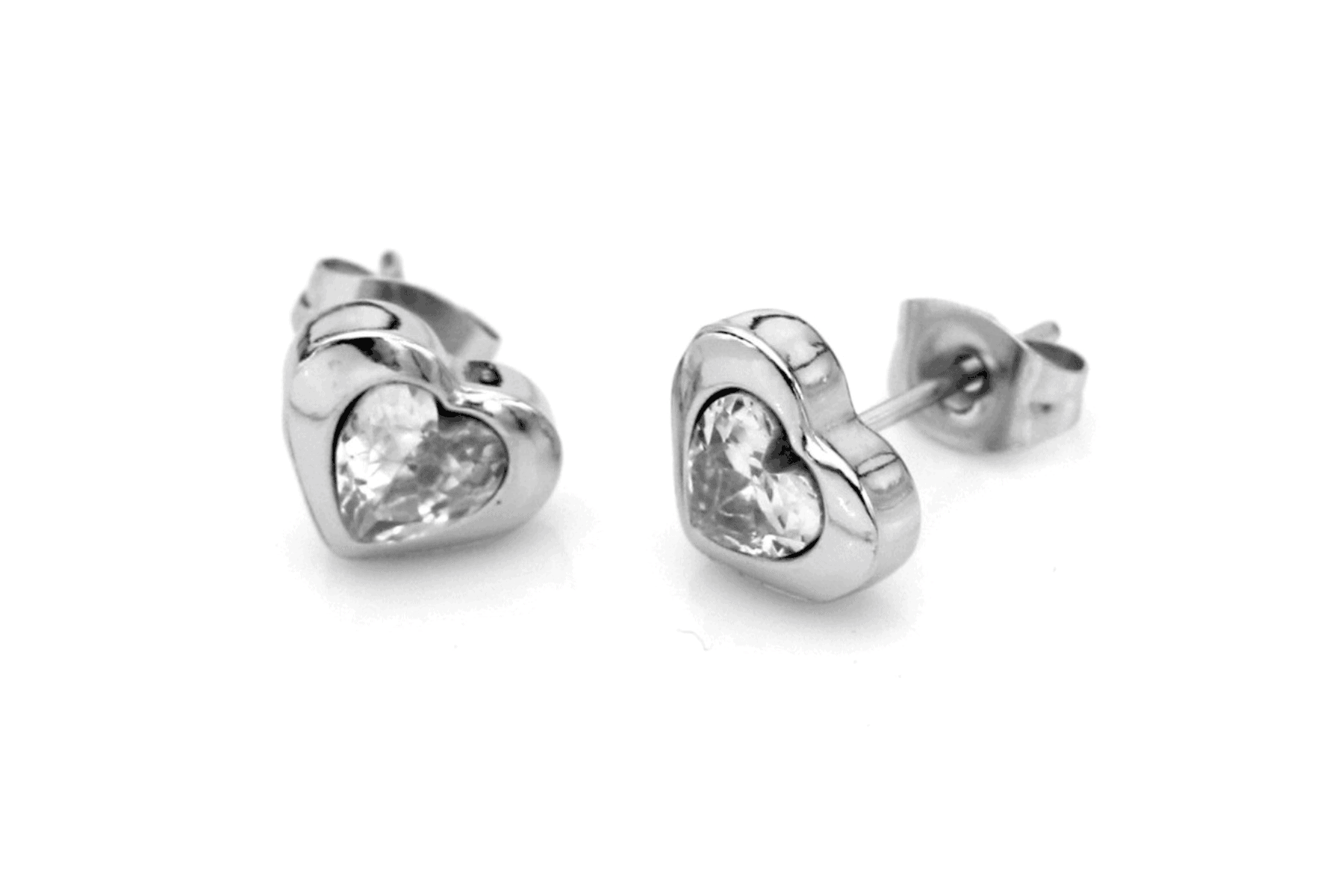 Oorbellen Crystal Heart