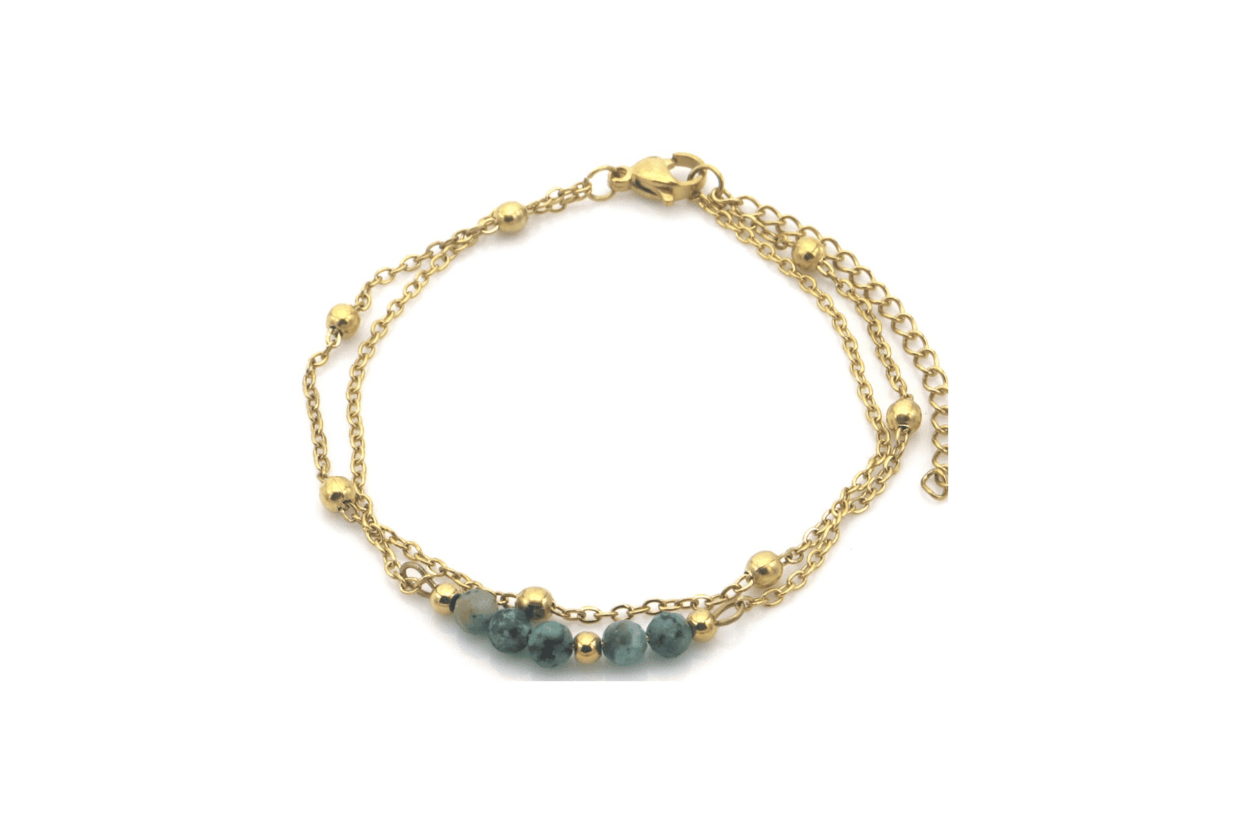 Dubbele armband kralen