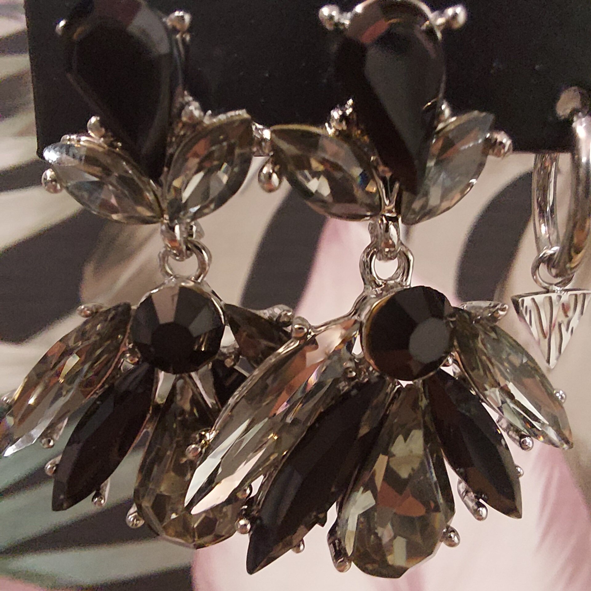 statement flower studs