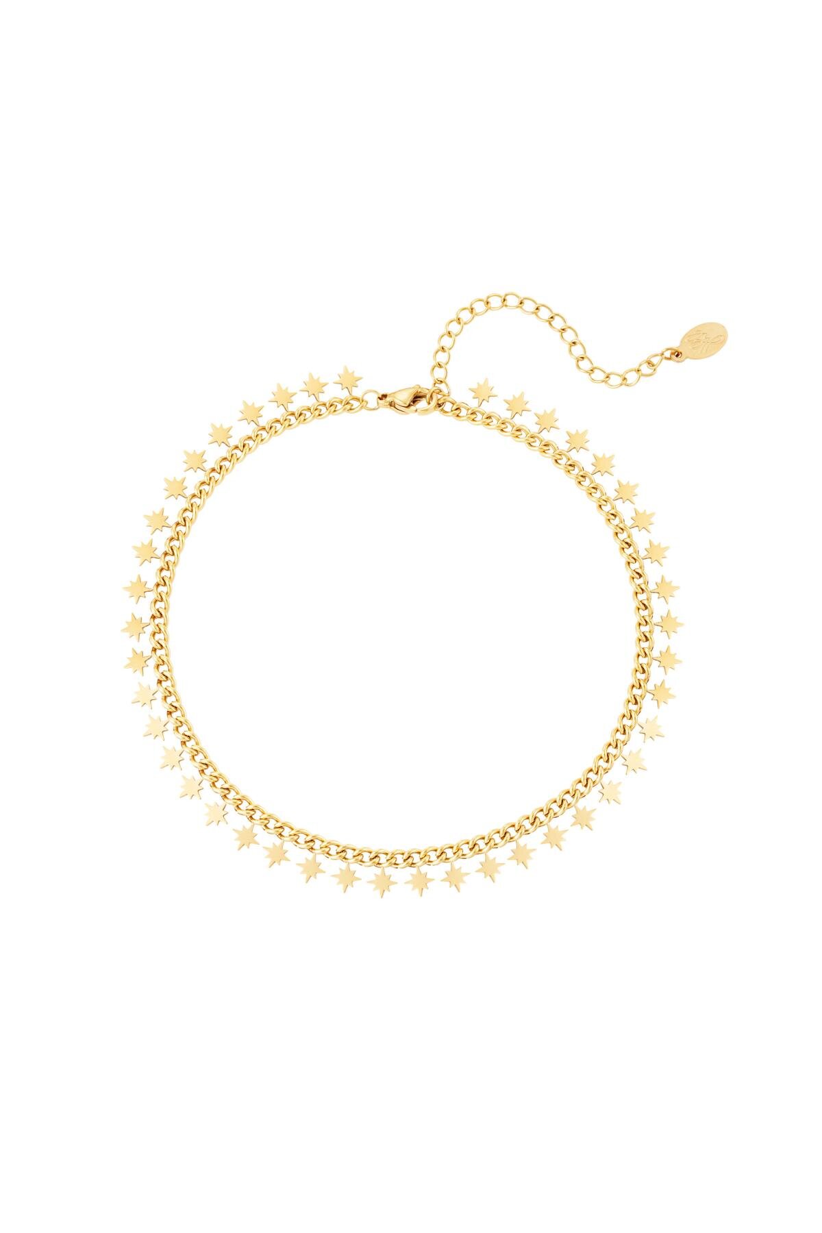 Enkelbandje fonkelende sterren