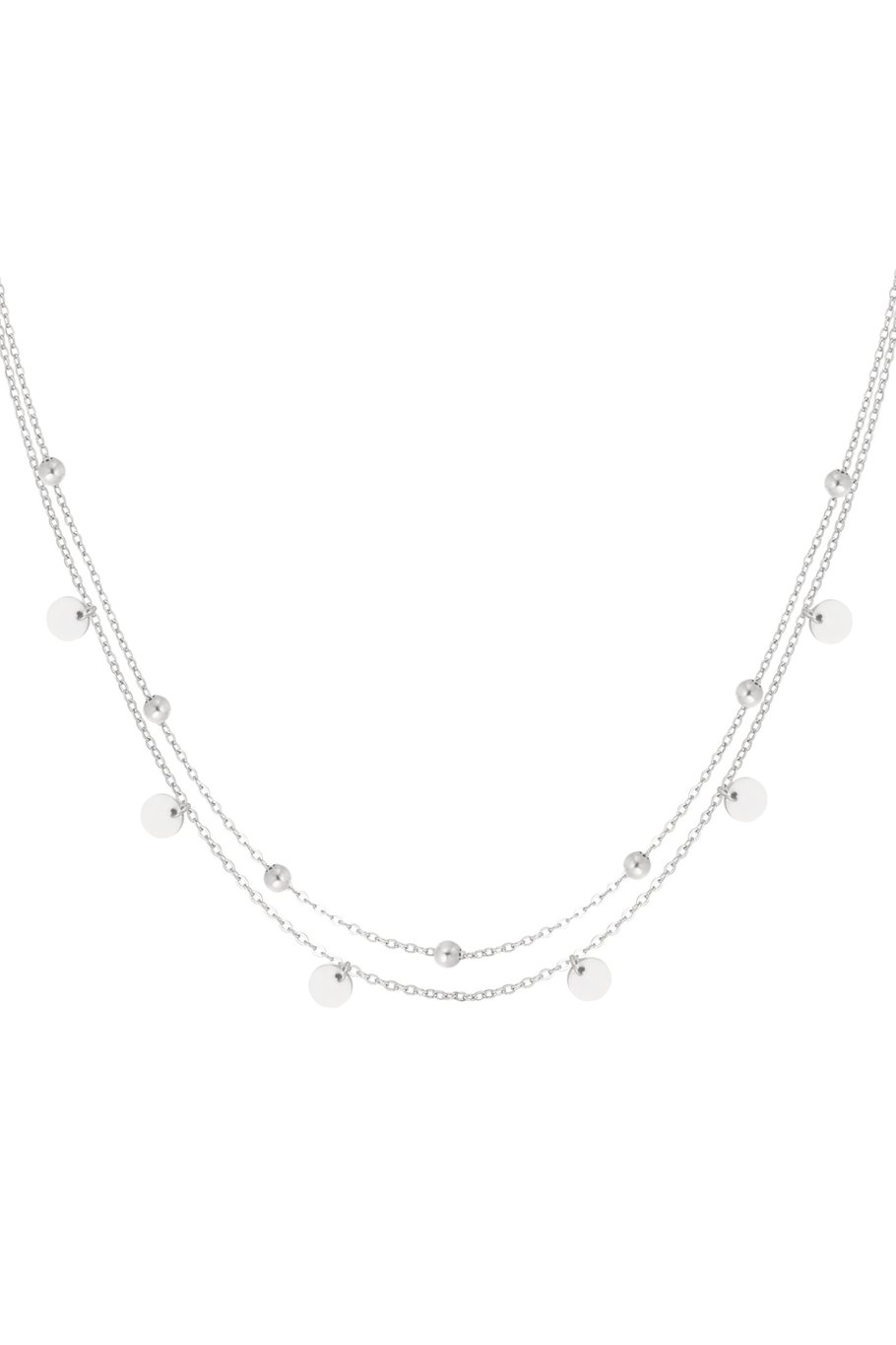 Dubbele ketting balletjes en muntjes