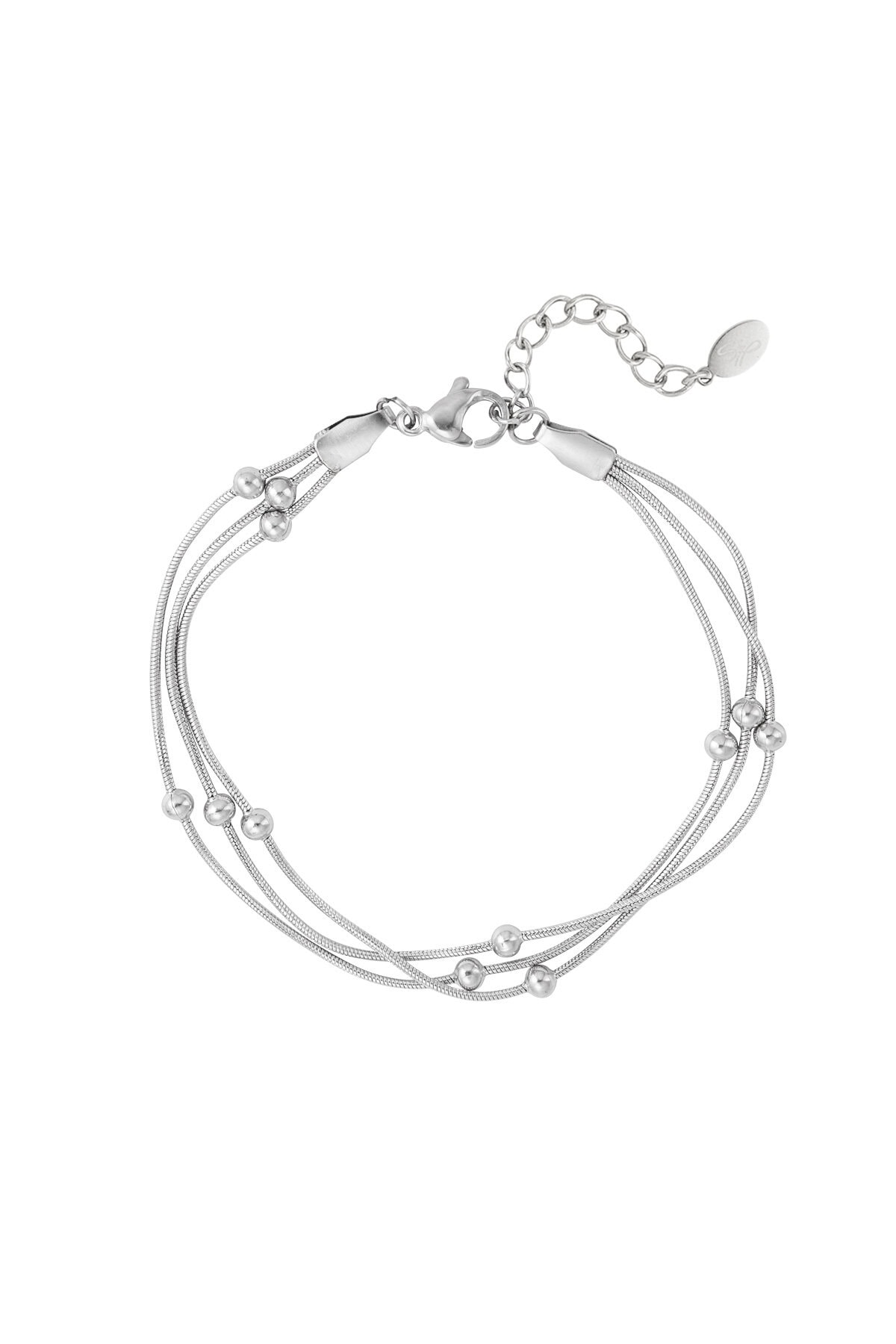 Lola Armband Dots Zilver