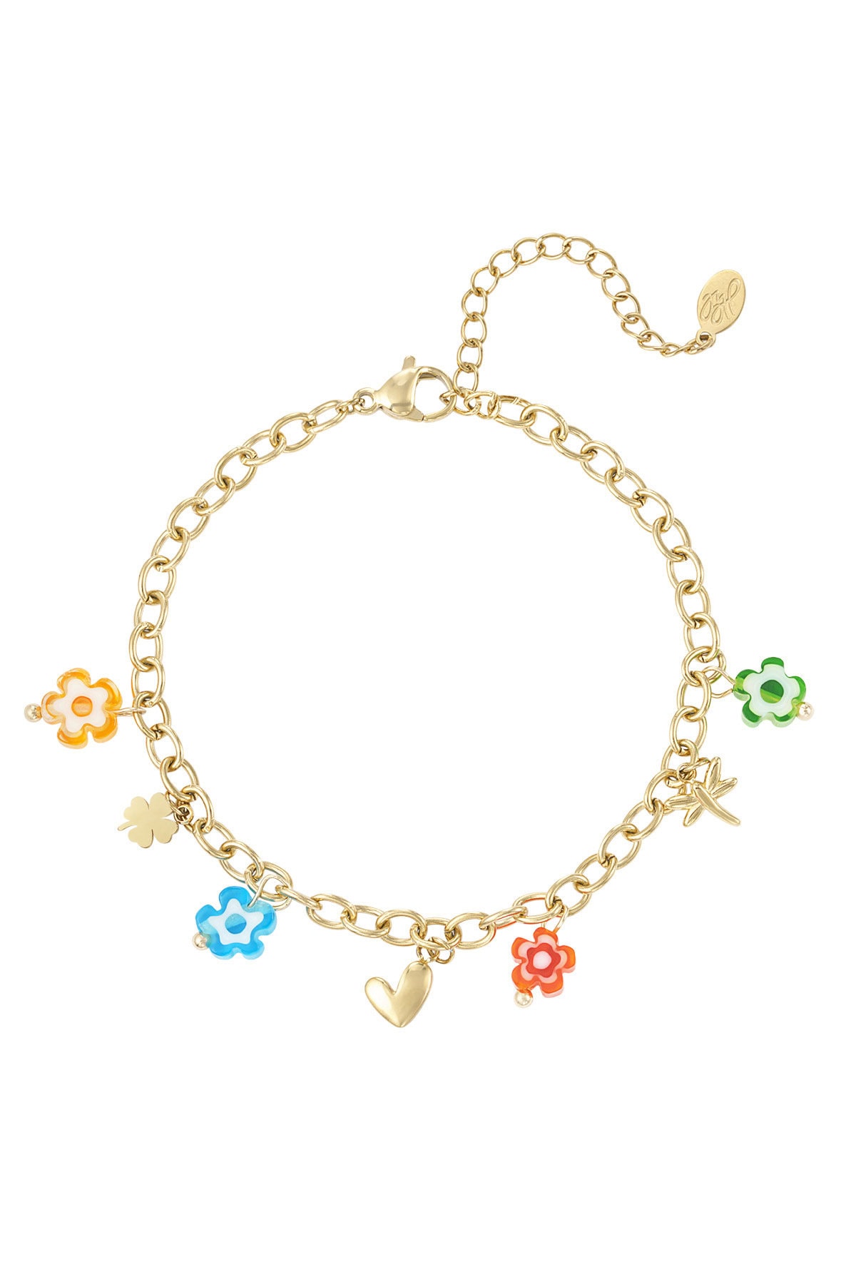 Bedelarmband festive florals