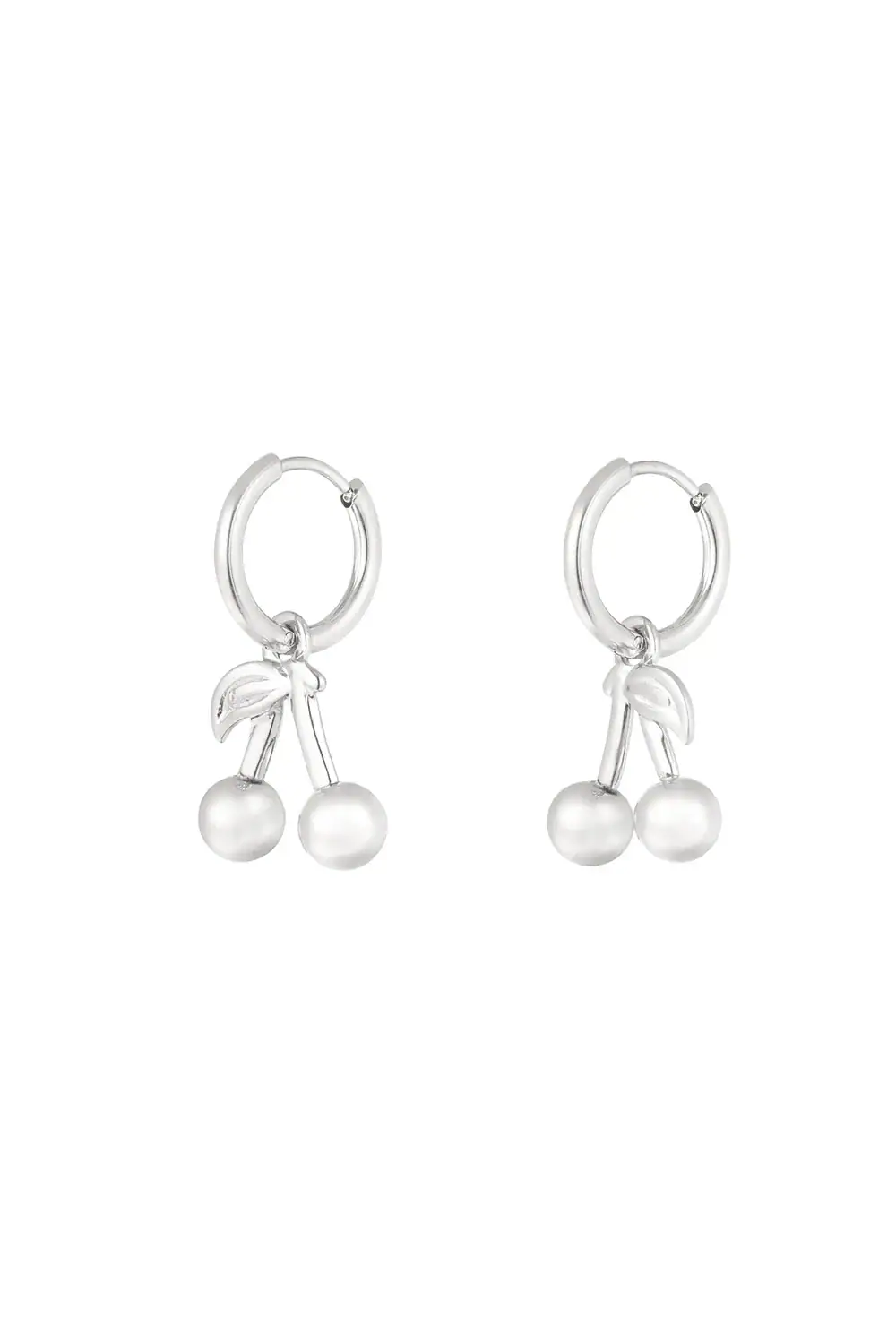 Oorbellen Cherry On Top Zilver