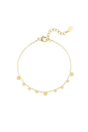 Twinkle of Love Armband goud