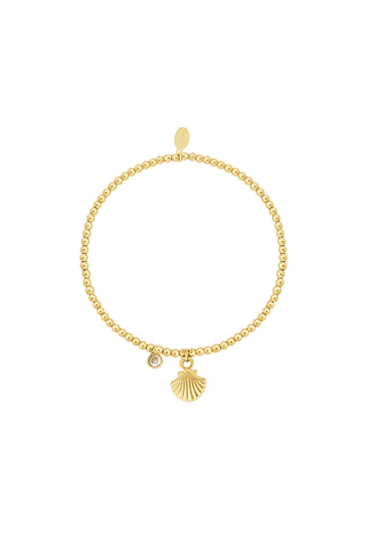 Armband Sparkly Shell Goud