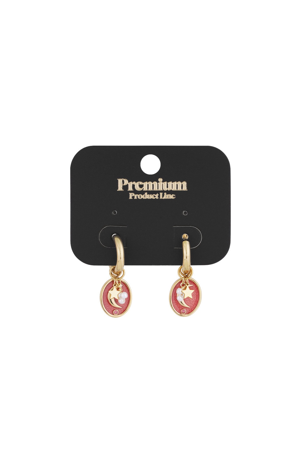 oorbellen moonlover op kaart