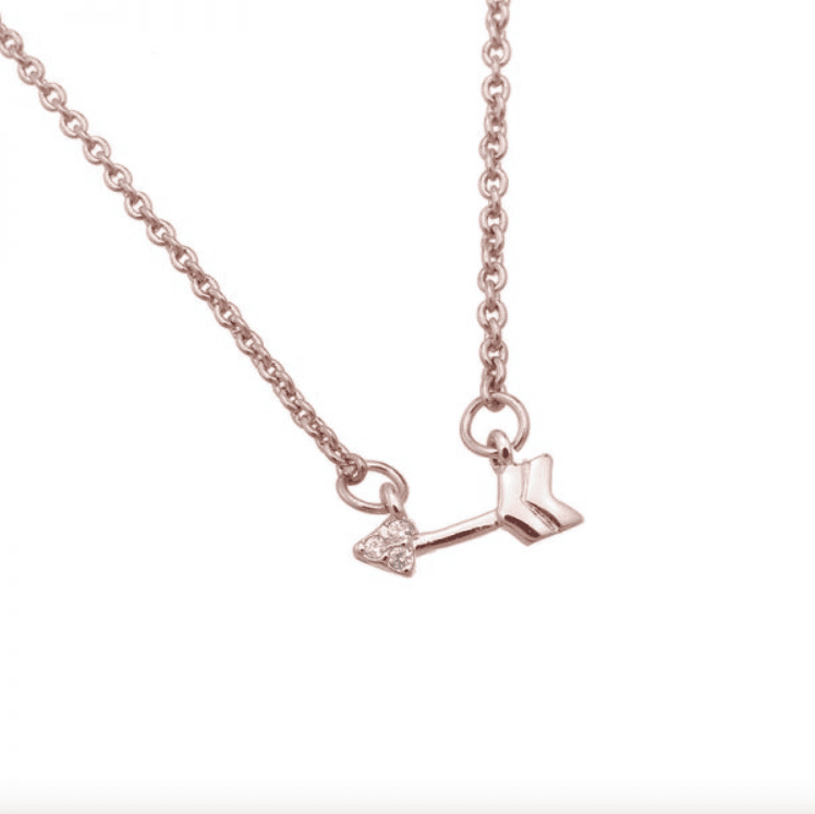 Ketting Arrow Rose goud