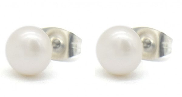 Oorknopjes parel