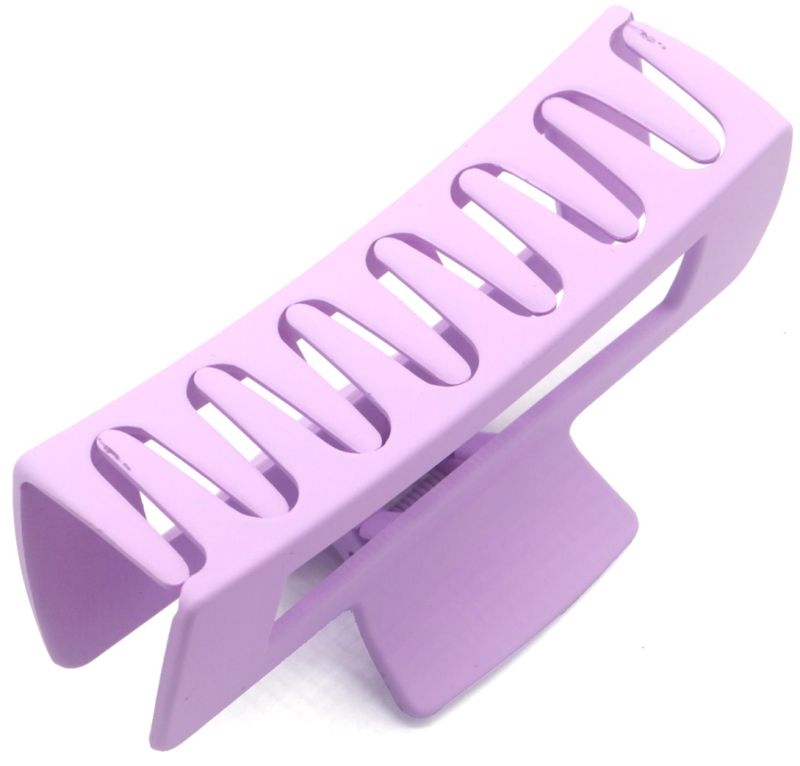 Hair Claw Rectangle Purple - Afbeelding 2