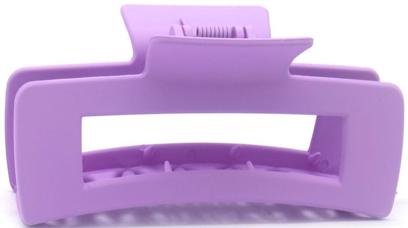 Hair Claw Rectangle Purple