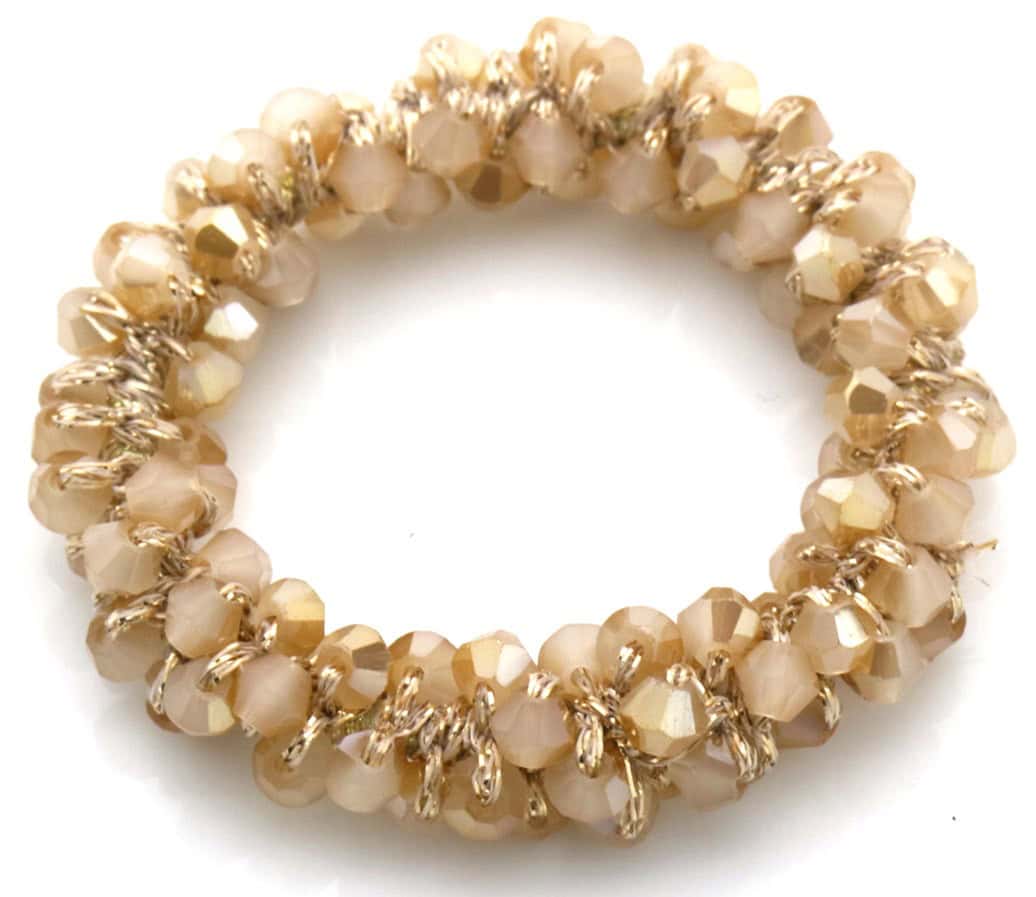 Haar elastiekje kralen