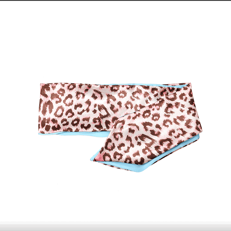 Haarsjaaltje leopard blue