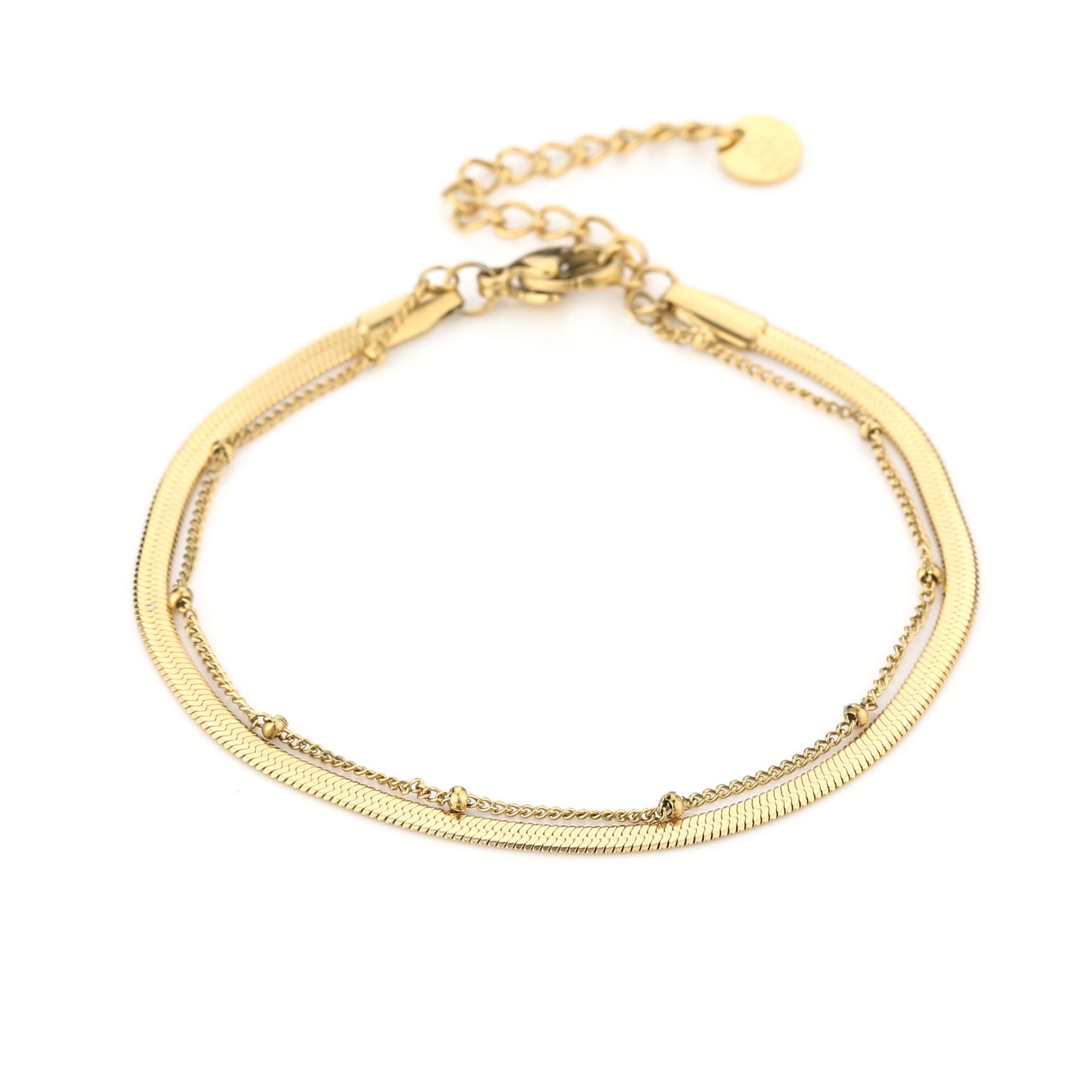 Armband snake en dots